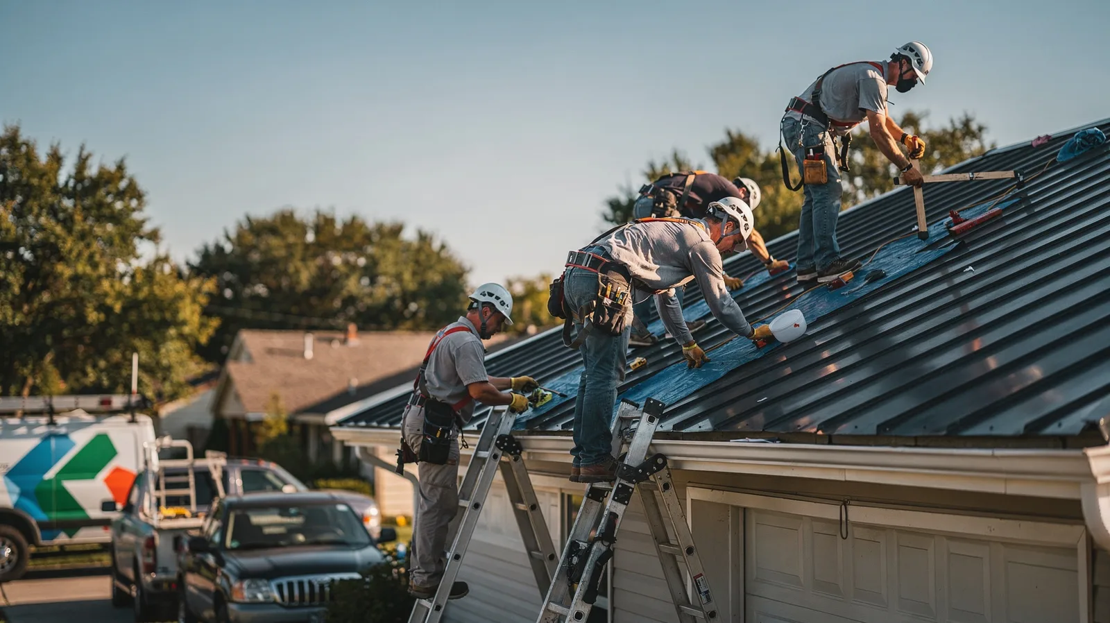 Metal Roof Installation in Sadler, TX near me